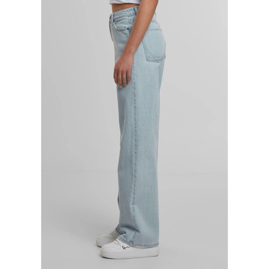 Karl Kani Γυναικείο παντελόνι Signature K Straight Leg Denim